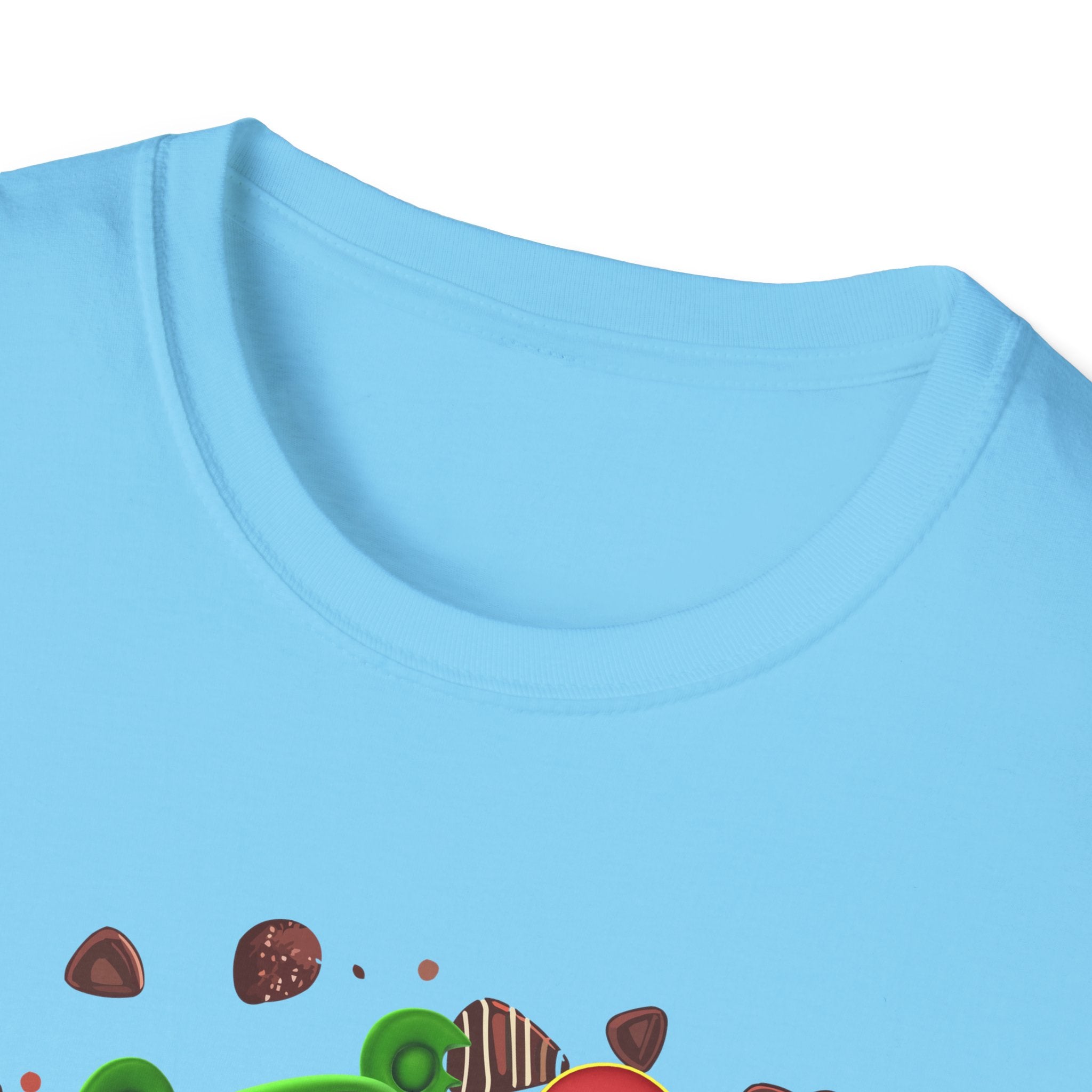 Valentine's Day Gummy Bear Adult Unisex Softstyle T-Shirt - Chocolate Lover, Valentine's Gift, Cute Tee, Holiday Shirt, Sweetheart Top