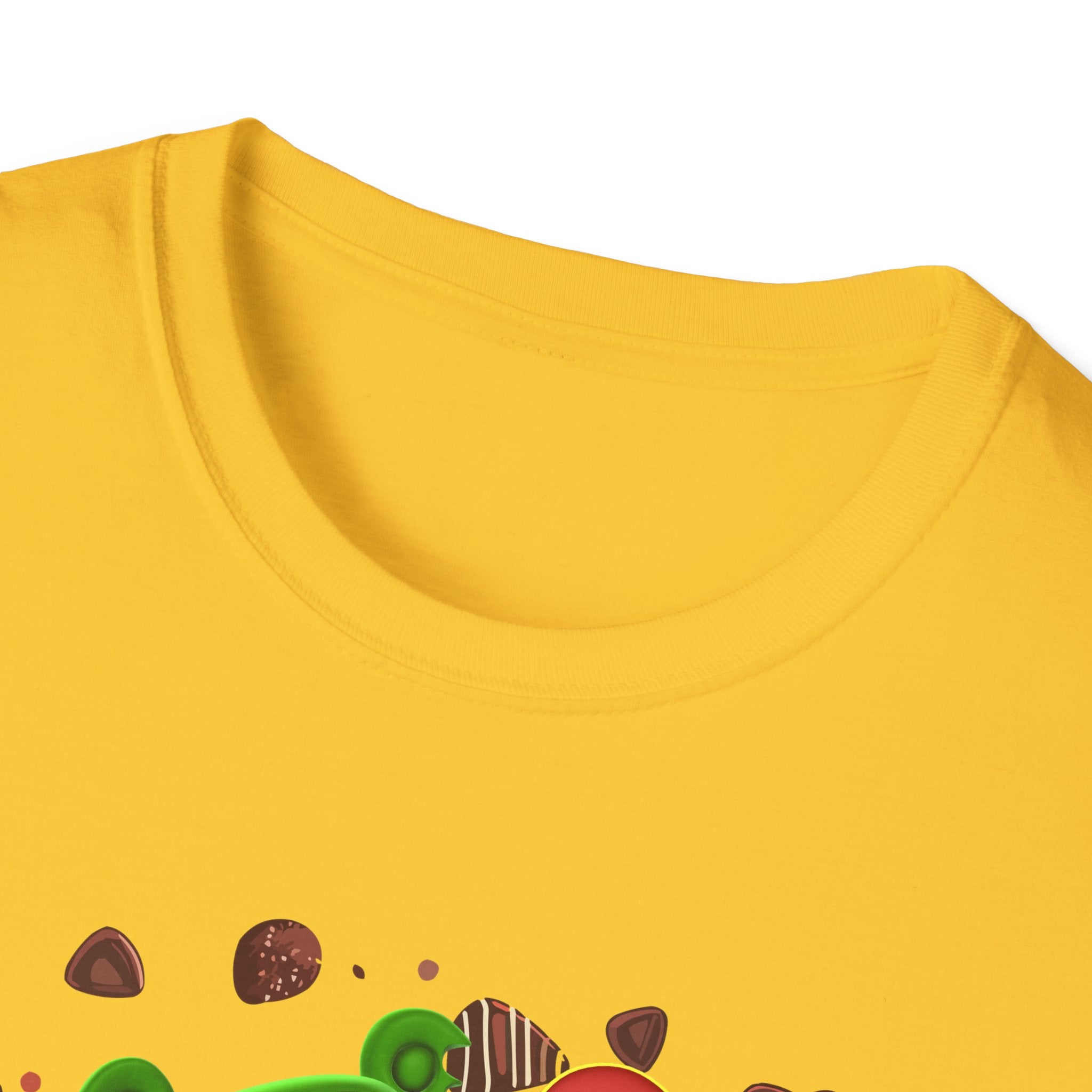 Valentine's Day Gummy Bear Adult Unisex Softstyle T-Shirt - Chocolate Lover, Valentine's Gift, Cute Tee, Holiday Shirt, Sweetheart Top