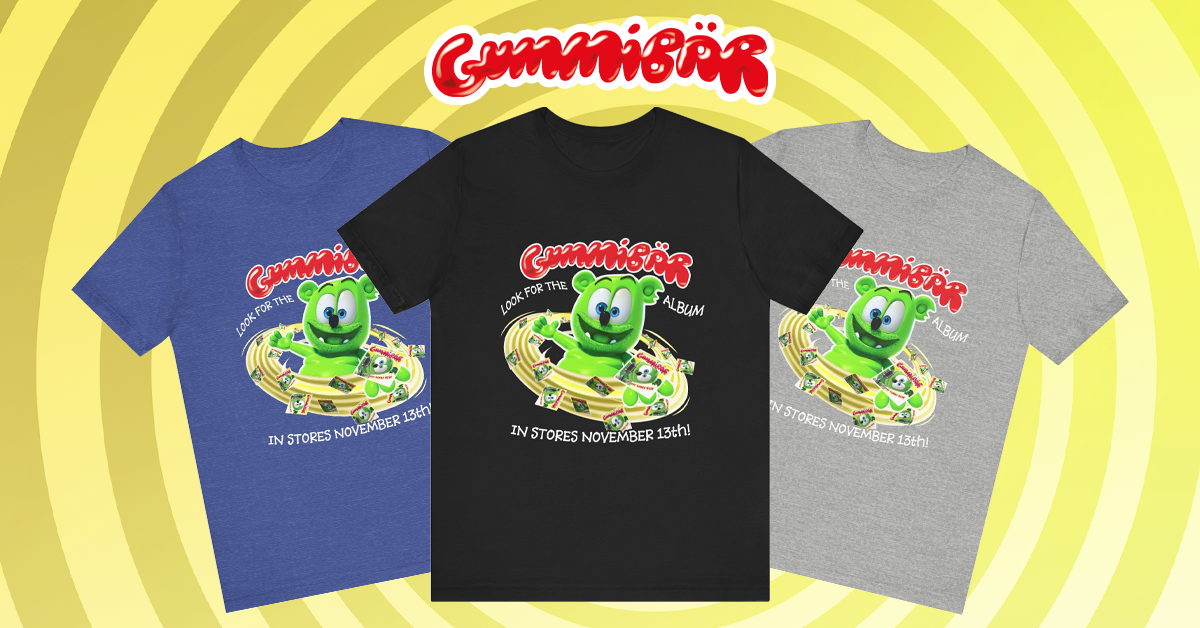 Gummibär Gummy Bear Album November 13th 2026 Limited Edition Shirt