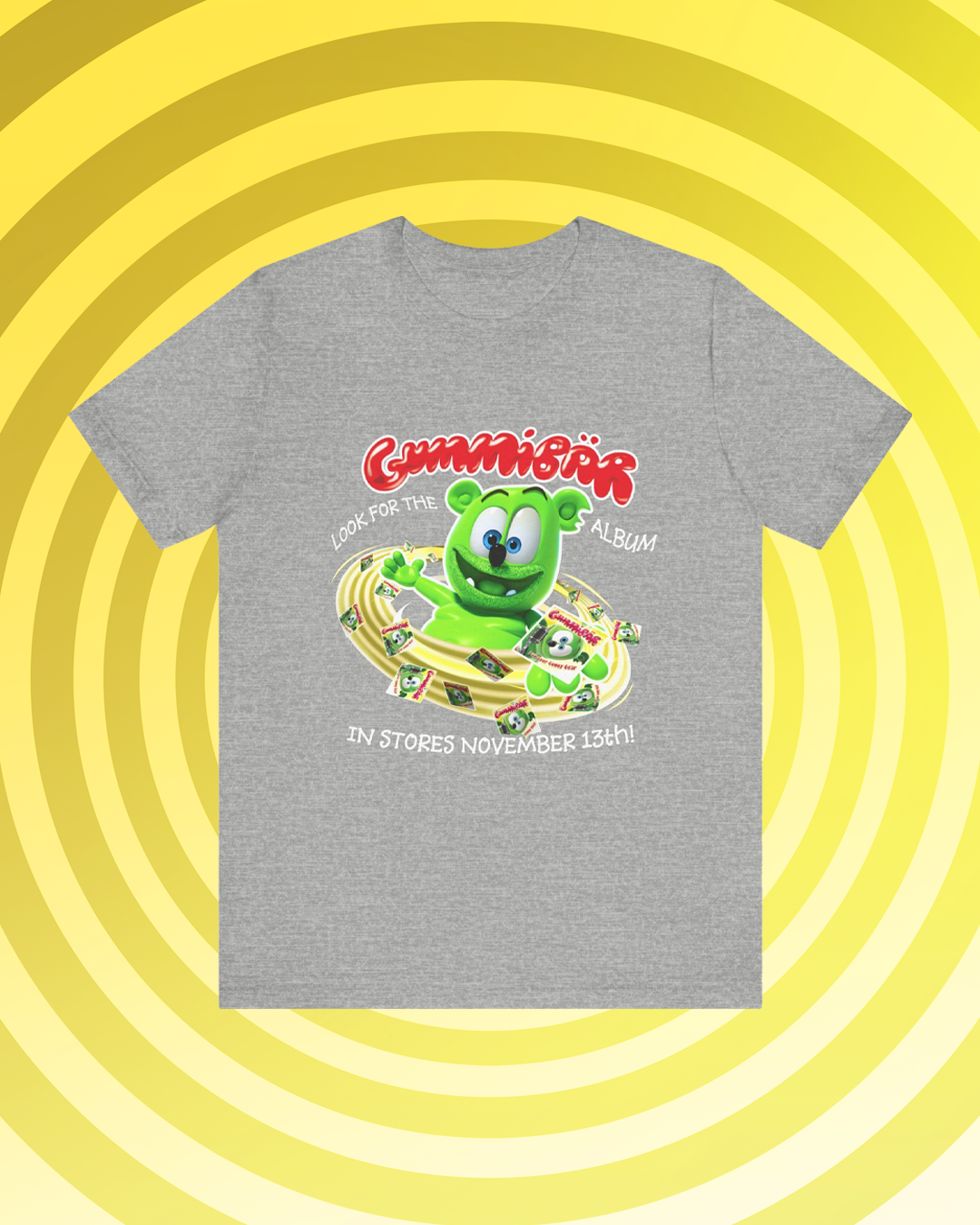 Gummibär Gummy Bear Album November 13th 2026 Limited Edition Shirt