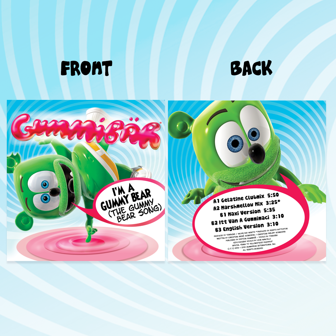 The Gummy Bear Song 12" Vinyl Single (Second Pressing)