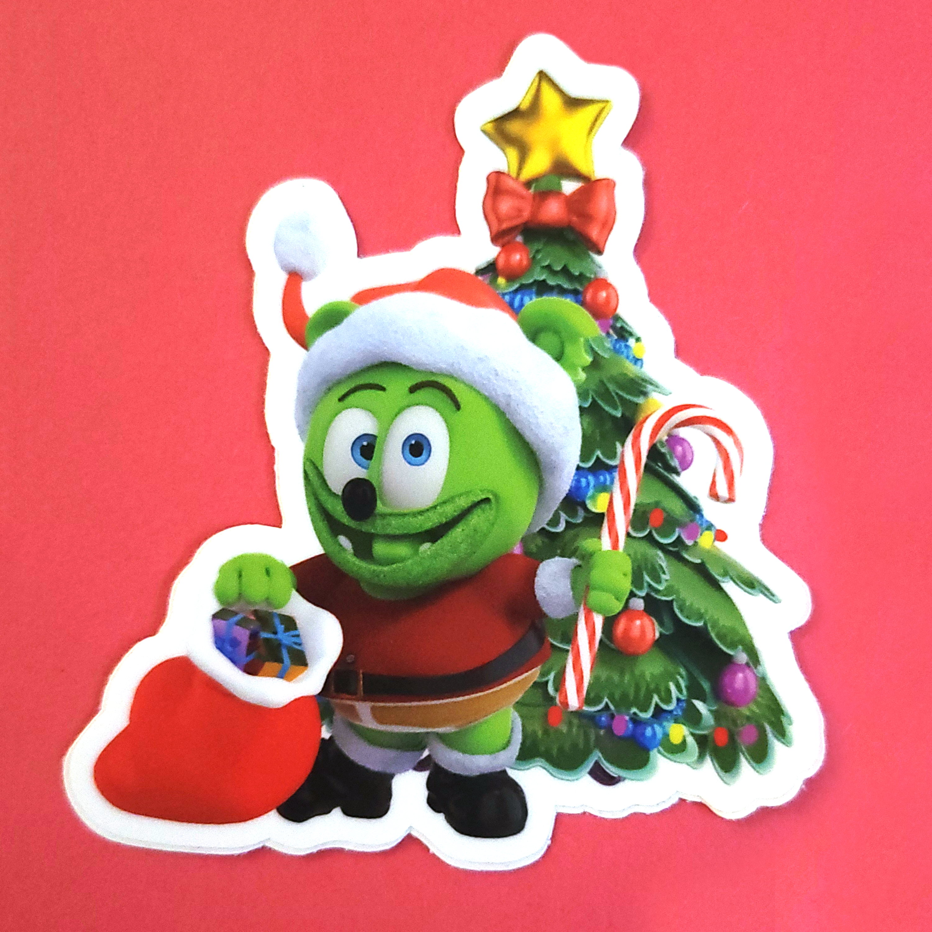 Gummibär (The Gummy Bear) Christmas Tree Sticker