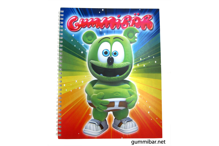 Gummibär (The Gummy Bear) Deluxe Spiral Notebook